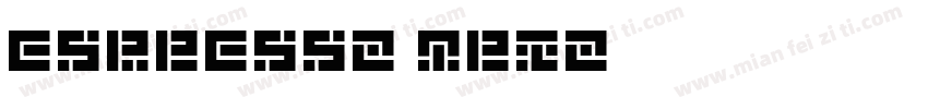 Espresso trio字体转换